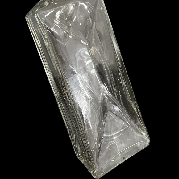 Vintage 1960s Glass Liquor Decanter Bottle 11.5" Jose Seagram & Sons Ltd Canada - Picture 6 of 10